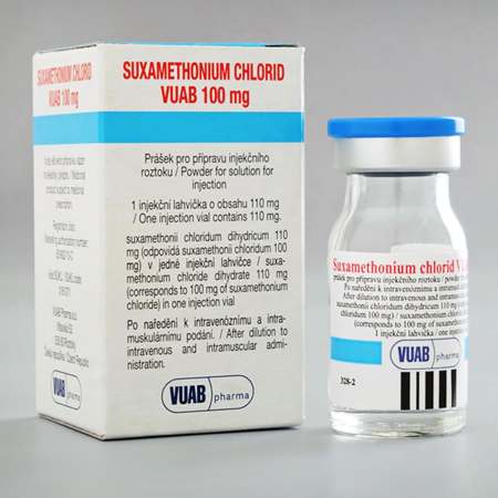 Suxamethonium chlorid VUAB 100 mg